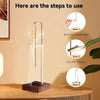 Incense Holder with Removable Glass Ash Catcher