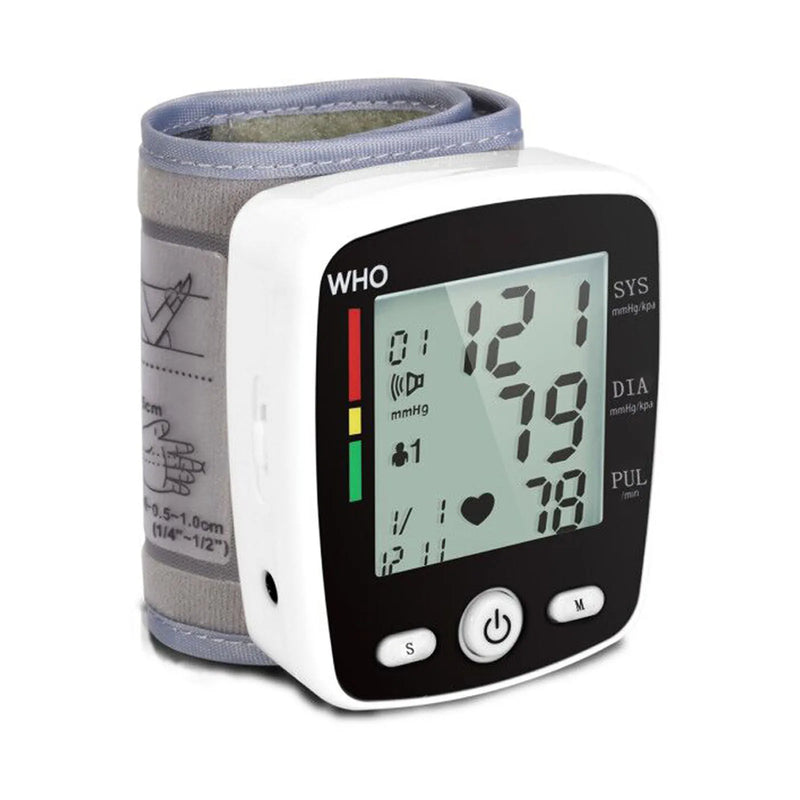 Rechargeable Digital Blood Pressure Monitor Wrist