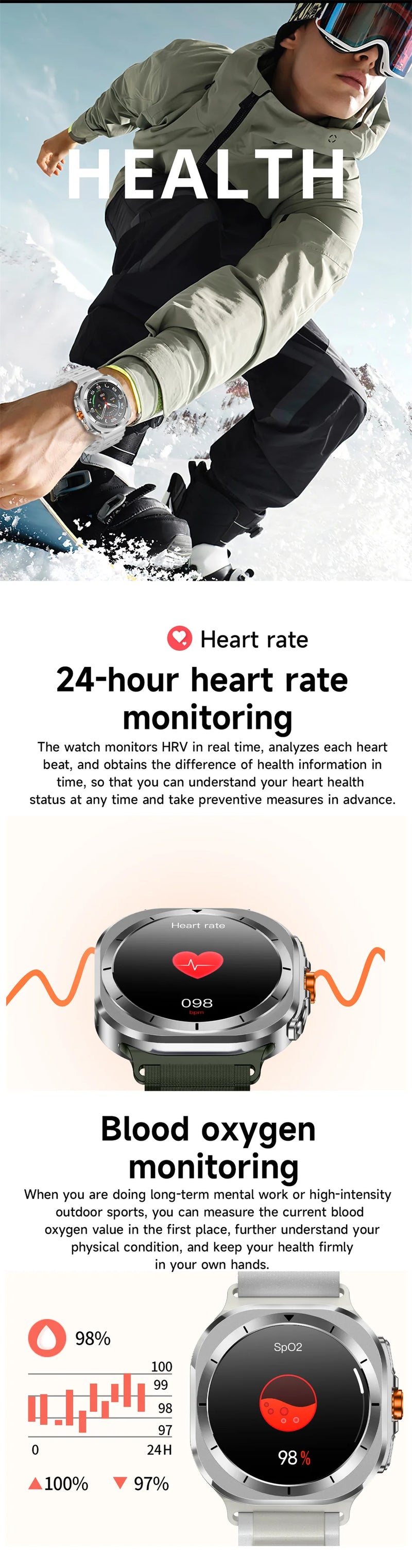 2025 Samsung Galaxy Watch 7 Ultra Smart Watch