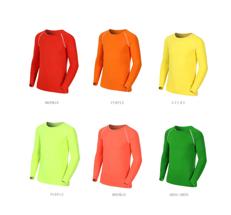 Kids Long Sleeve Sports T-Shirt