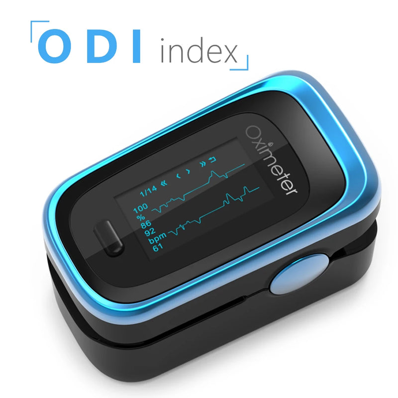 Medical Finger Pulse Fingertip OLED Portable Oximeter