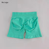 ARFTE Butt-Lifting Low Ribbed Elastic Band Seamless Yoga-Biker Shorts