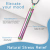 Stainless Steel Mindful Breathing Necklace - Anxiety Relief