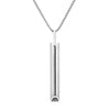 Stainless Steel Mindfulness Breathing Necklace