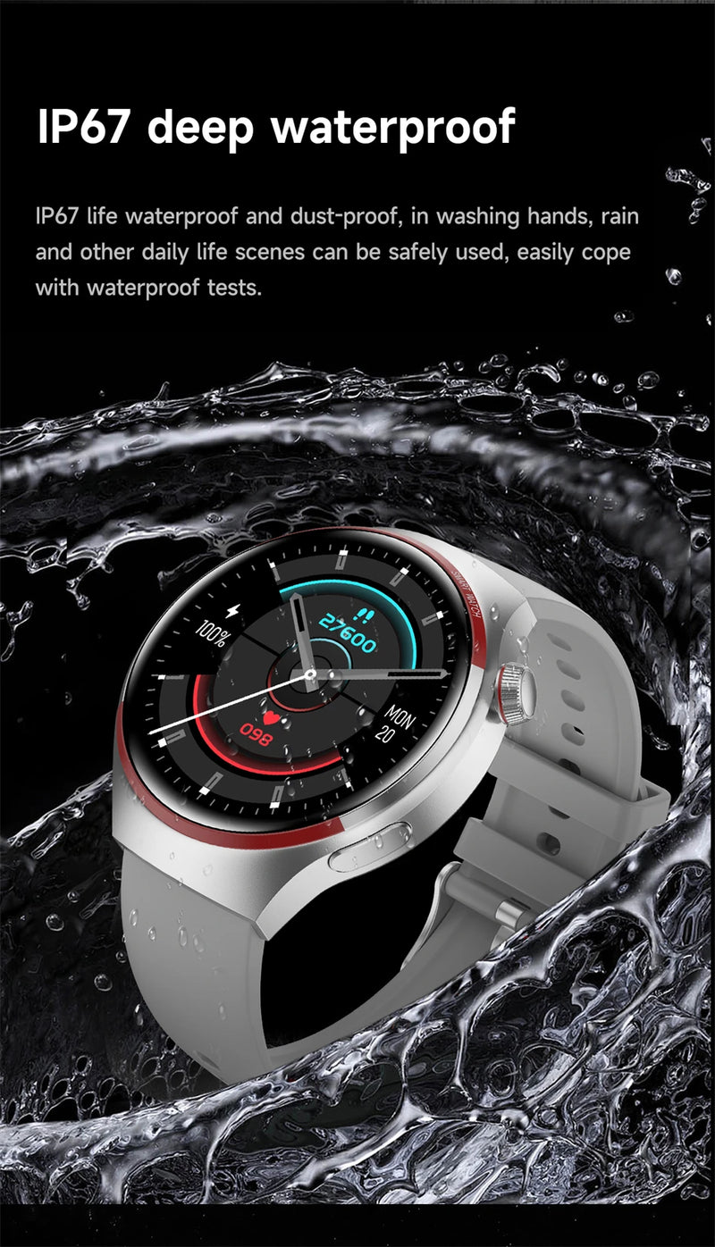 GT4 Pro Smart Watch with GPS & AMOLED Display