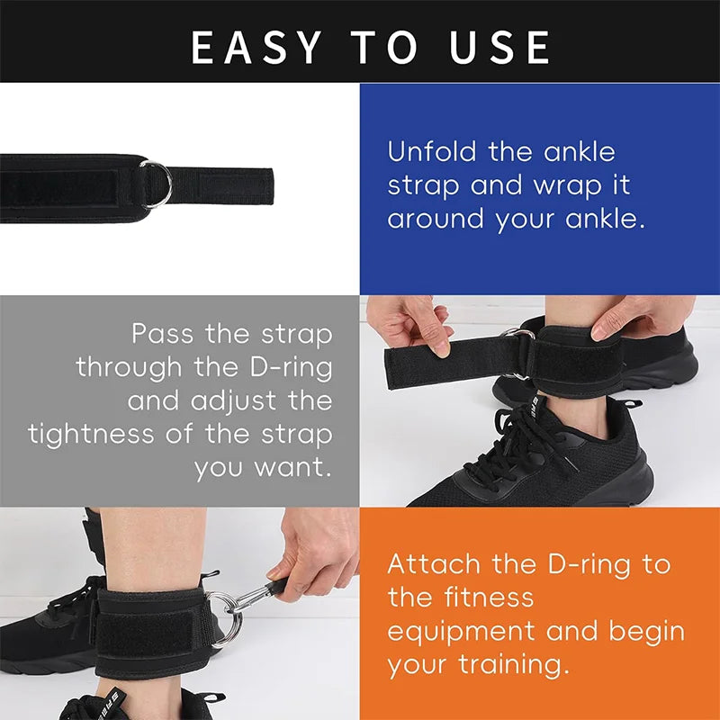 Fitness Ankle Buckle & Leg Training Device: