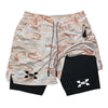 New Running Shorts Men Gym Sports Shorts 2-in-1
