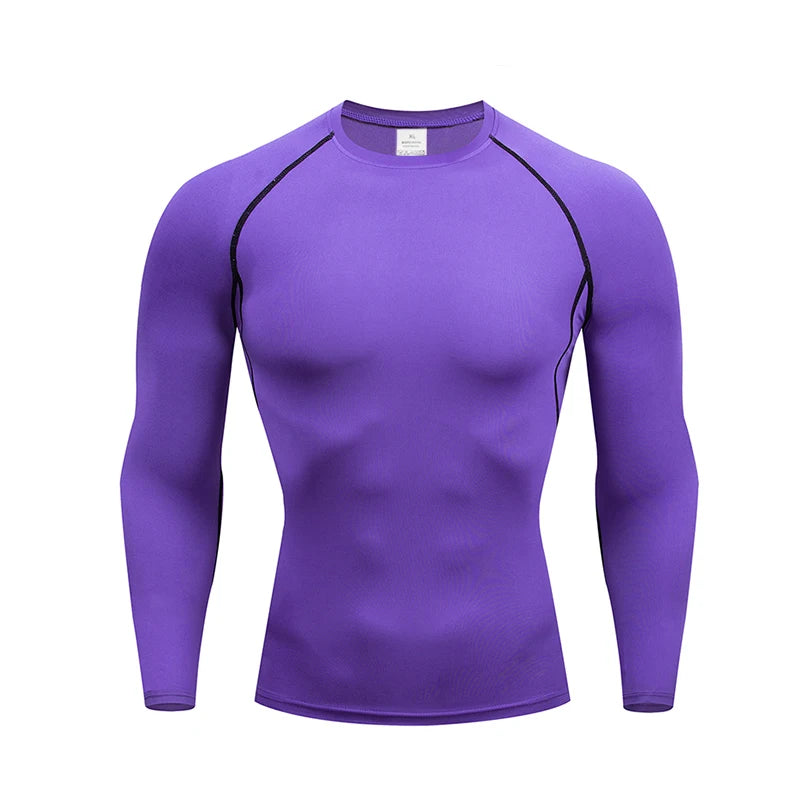 Summer Men’s Long Sleeve Sports T-Shirt
