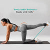 TPE Resistance Bands with Ankle Straps:
