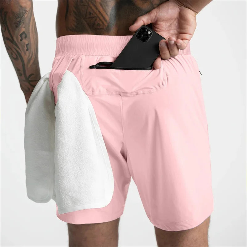 Summer Men’s Quick-Dry Training Shorts