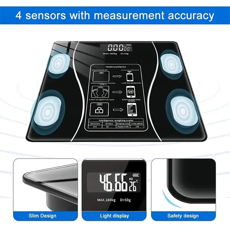 High-Precision Bluetooth Body Fat Scale