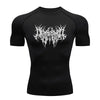 Men's Quick-Drying Breathable Elastic Short-Sleeved Compression Shirt