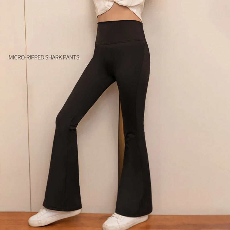 Girls’ High-Waisted Bootcut Leggings
