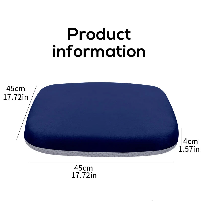 Ergonomic Memory Cotton Office Student Seat Cushion: