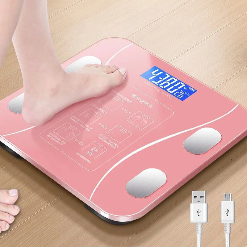 Charging Model Intelligent Body Weight Scale: