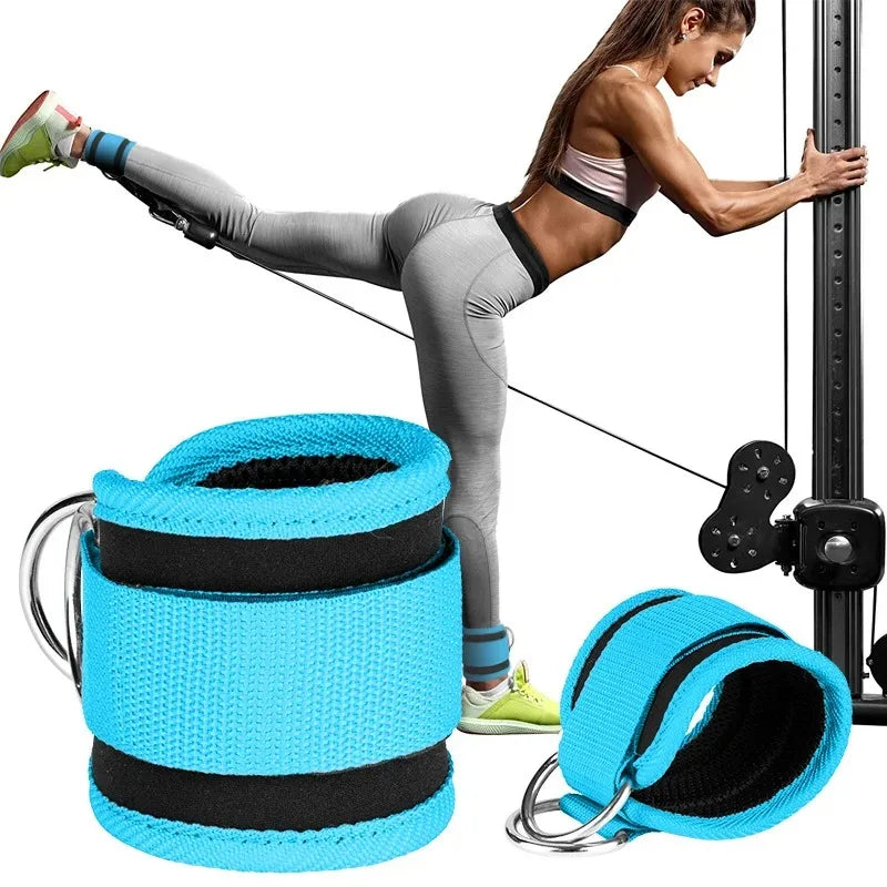 TPE Resistance Bands with Ankle Straps:
