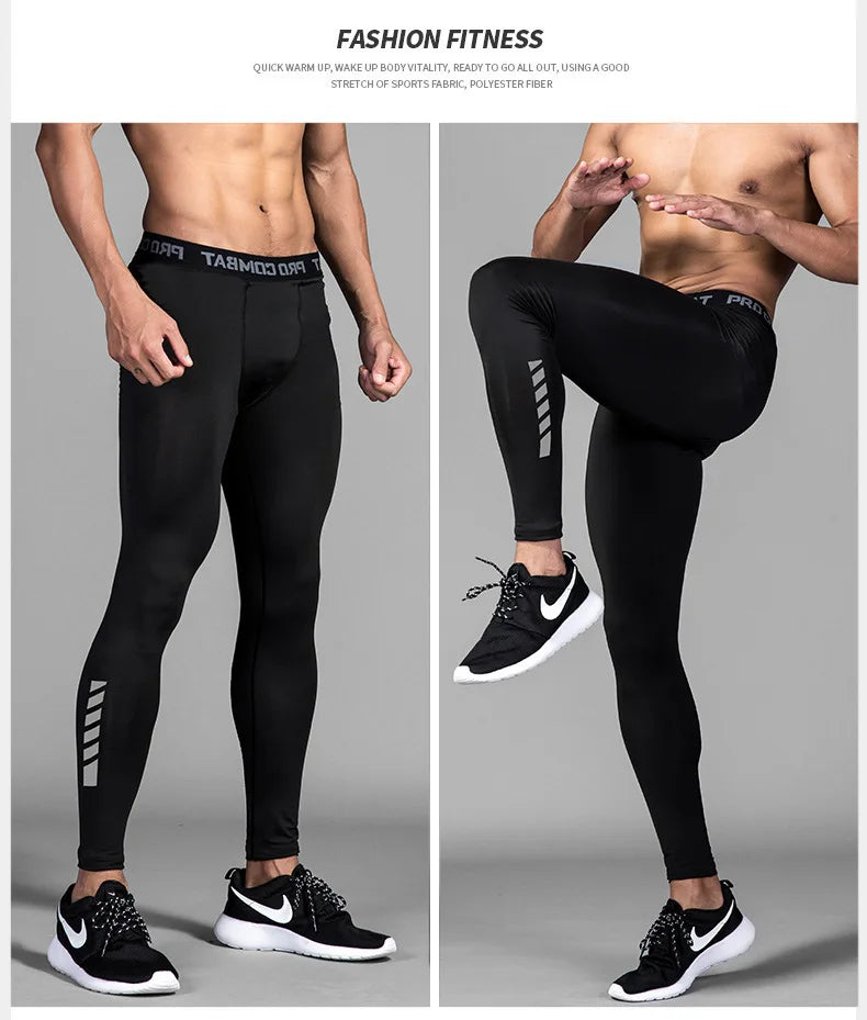 Men’s Compression Pants and Shorts Set