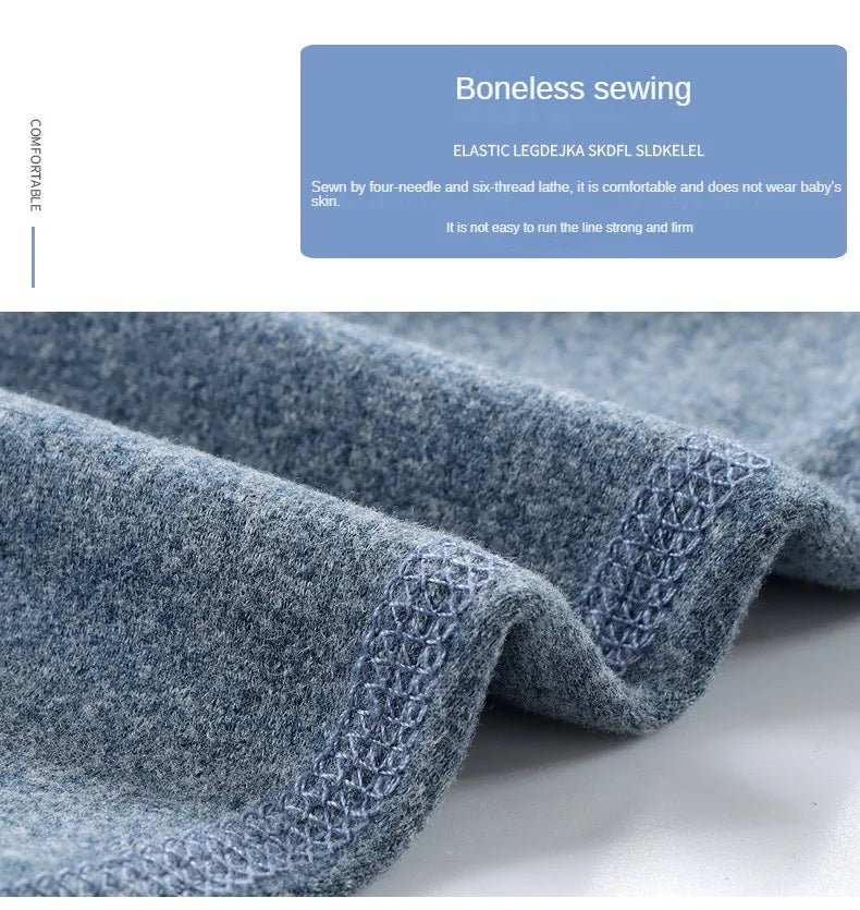 Kids Winter Fleece Lined Leggings โ Thick Warm Base Pants