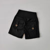 Women’s Waist Seamless Peach Hip Fitness Shorts with Pockets