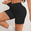 Women V Cross Waist Yoga Shorts