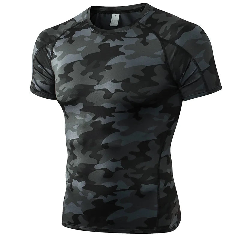 Elastic Men's Sport Running Shirt
