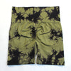Seamless Tie Dye Push Up Yoga Shorts for Women: