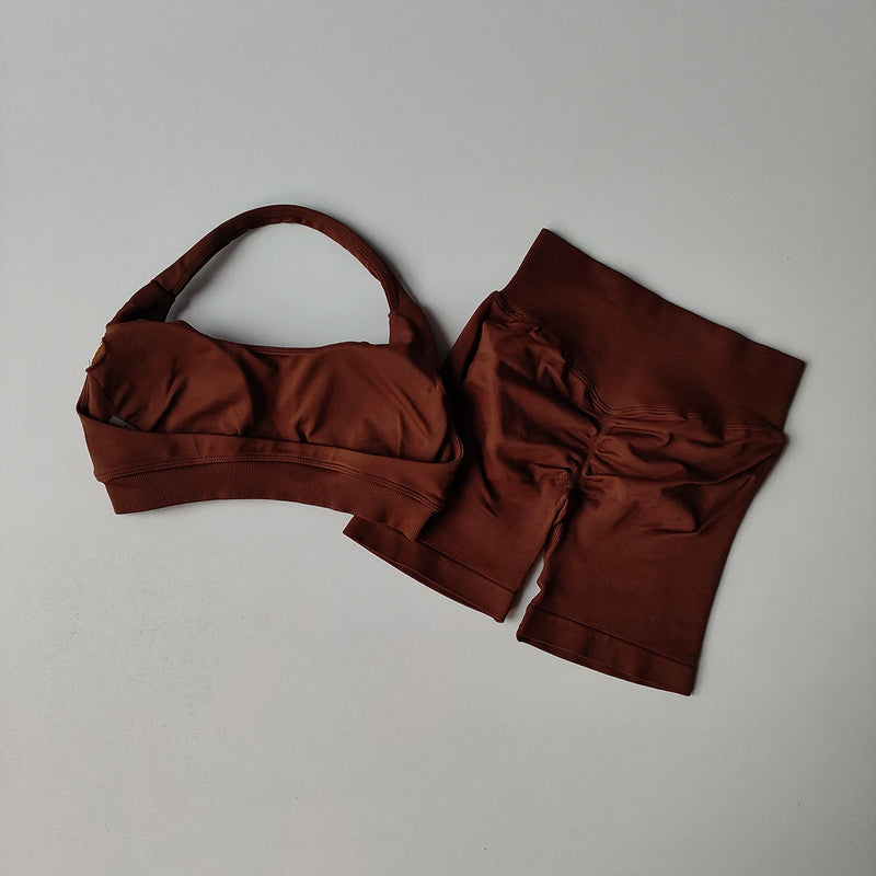 2-Piece Seamless Yoga Suit for Women