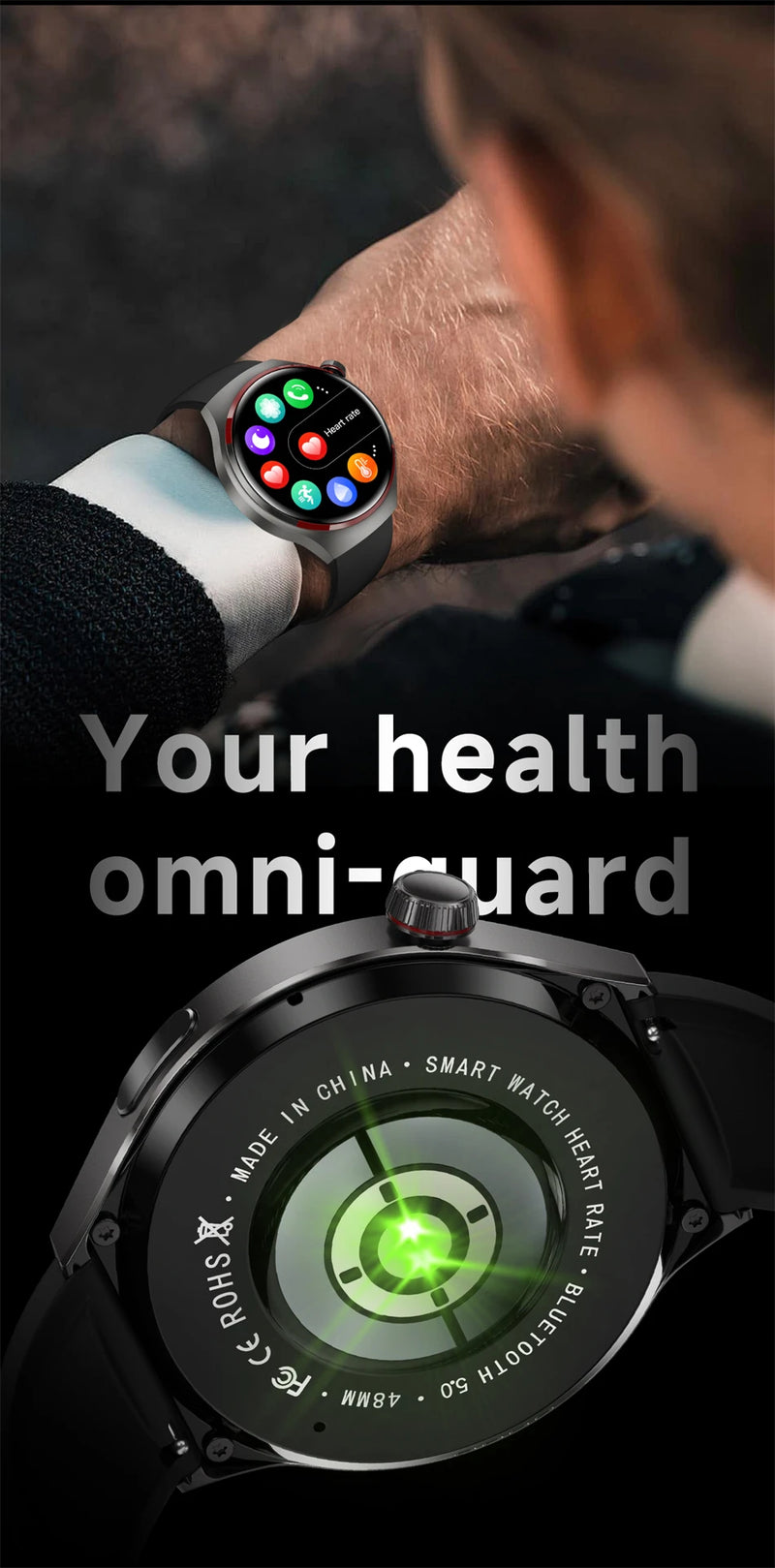GT4 Pro Smart Watch with GPS & AMOLED Display