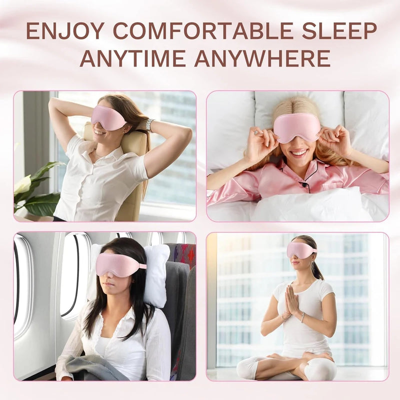 100% Block-out Light Sleeping Mask 3D Sleep Mask