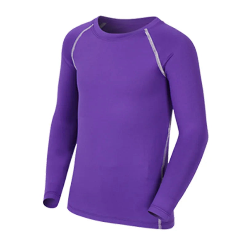 Kids Long Sleeve Sports T-Shirt