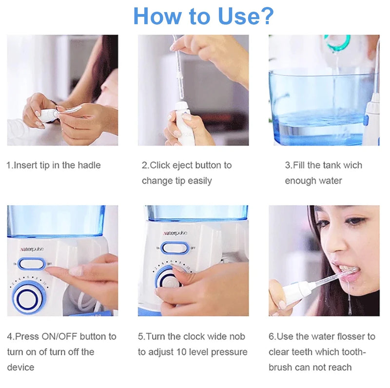 Oral Irrigator Dental Water Flosser: