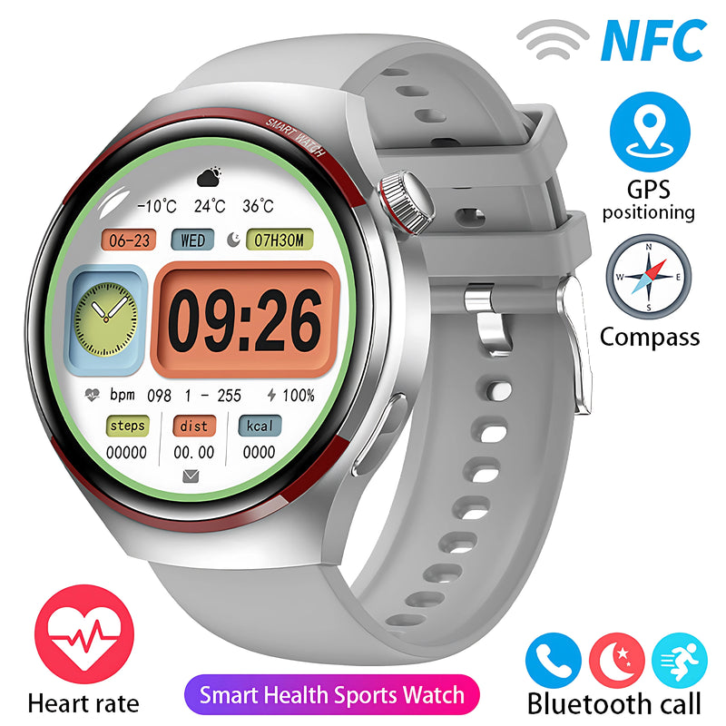 GT4 Pro Smart Watch with GPS & AMOLED Display