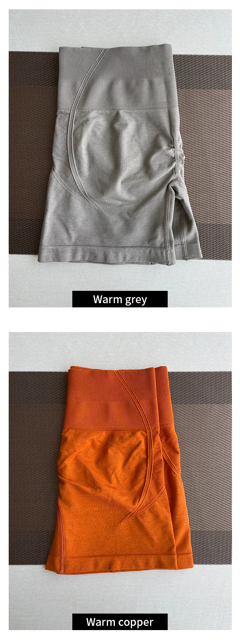 TKITK Women's High Waist Seamless Tight Shorts