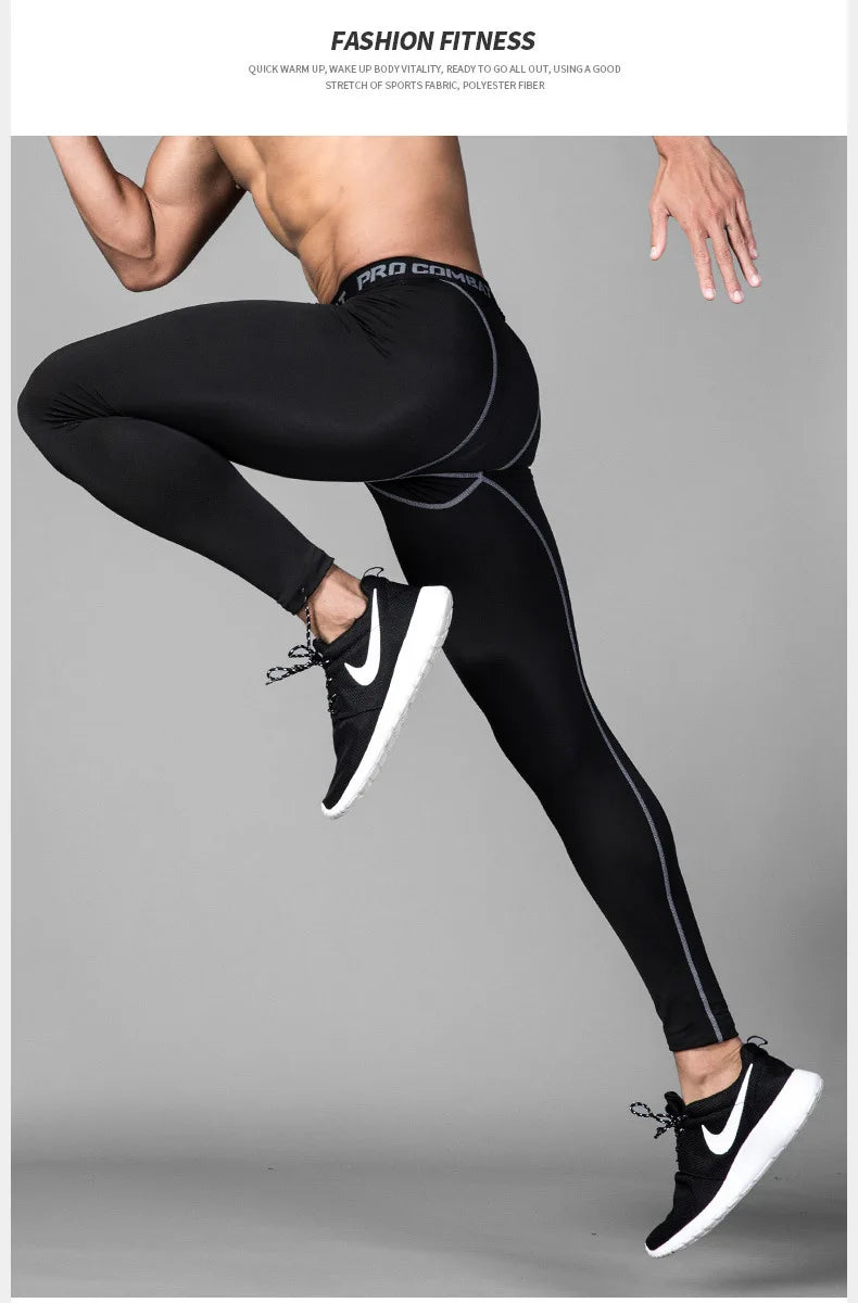 Men’s Compression Pants and Shorts Set