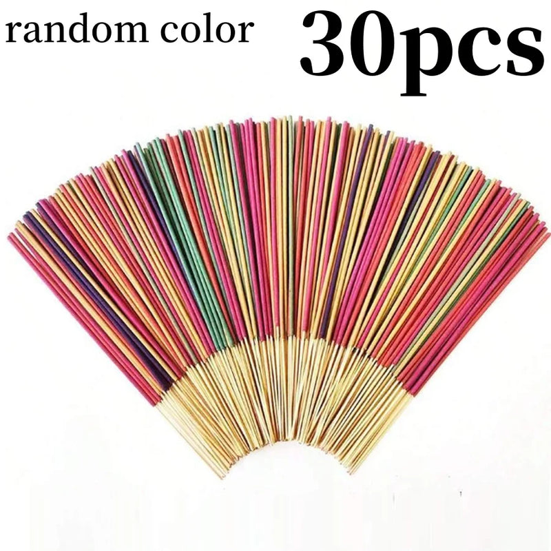 30-240pc Aromatherapy Incense Sticks with 7 Natural Fragrances