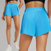 Fitness Fake Two-Piece Pleated Skirt Pants