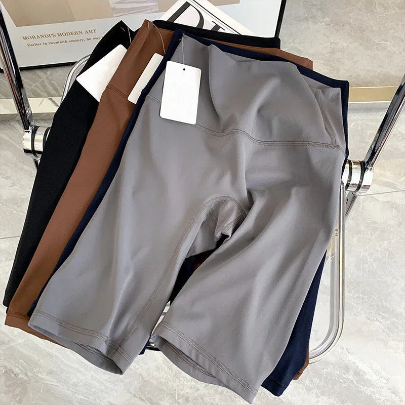 Summer Elastic Breathable Quick-Dry Yoga Shorts