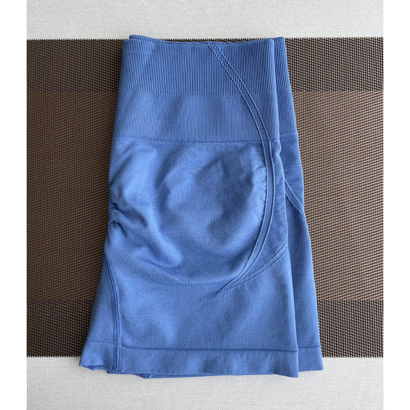 TKITK Women's High Waist Seamless Tight Shorts