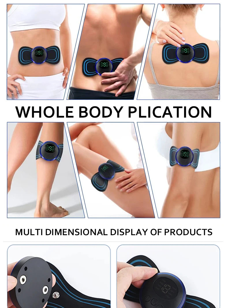 Rechargeable EMS Neck Massager β Smart Relief for Neck Pain & Tension