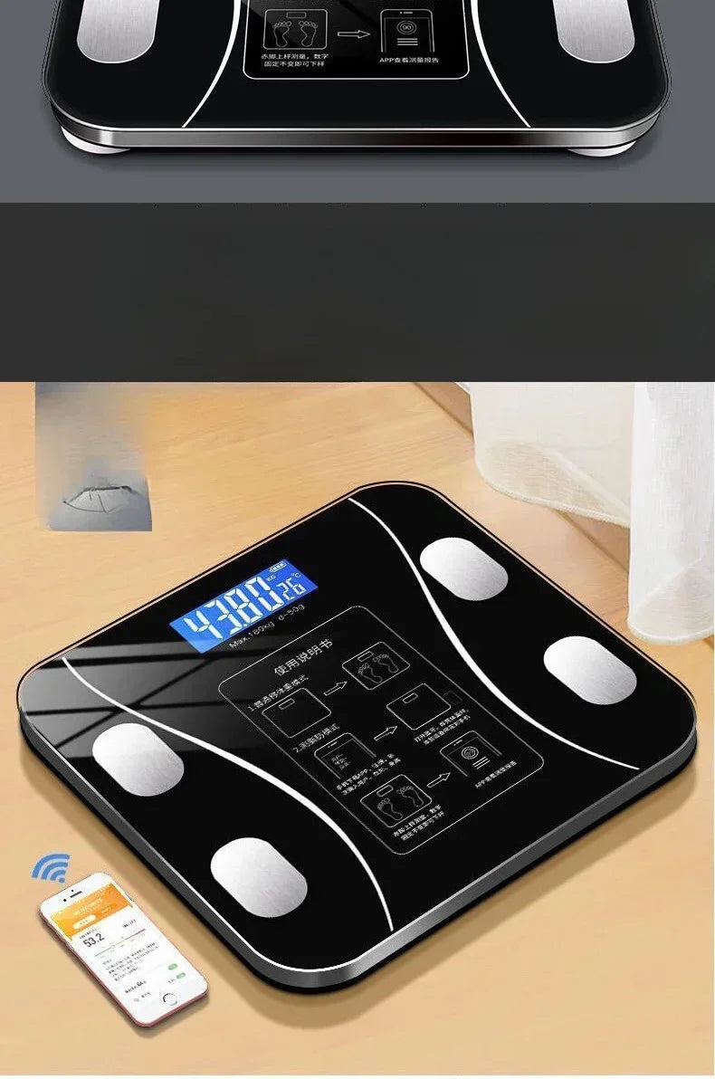 Charging Model Intelligent Body Weight Scale: