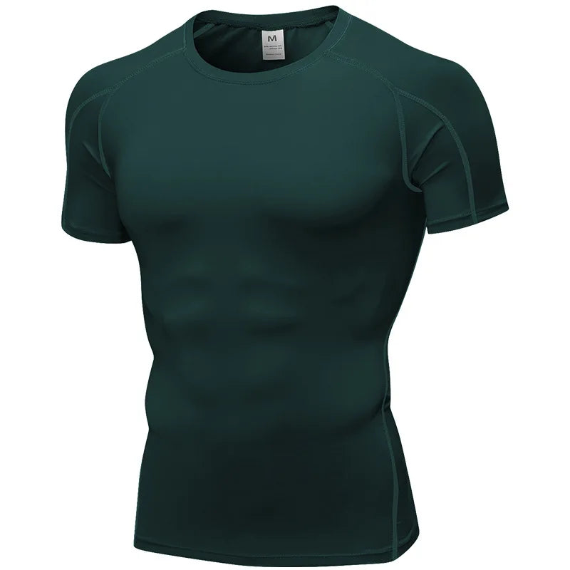 Elastic Men's Sport Running Shirt