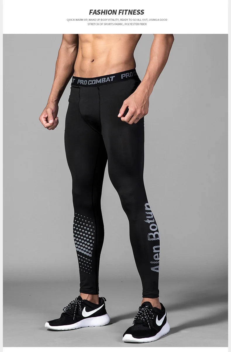 Men’s Compression Pants and Shorts Set