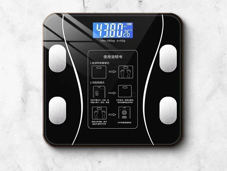Charging Model Intelligent Body Weight Scale: