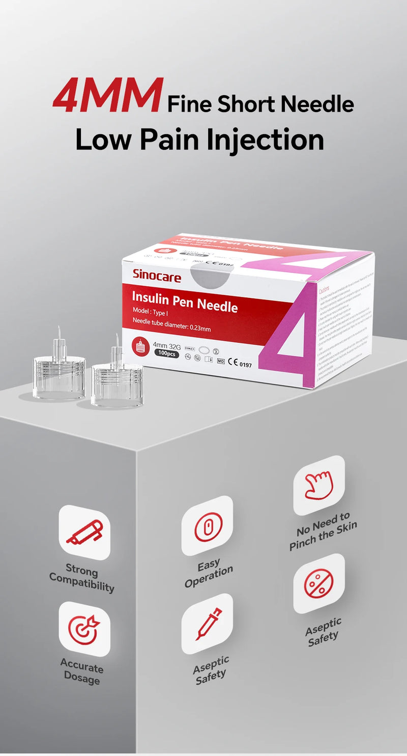 100pcs/box Insulin Pen Needle