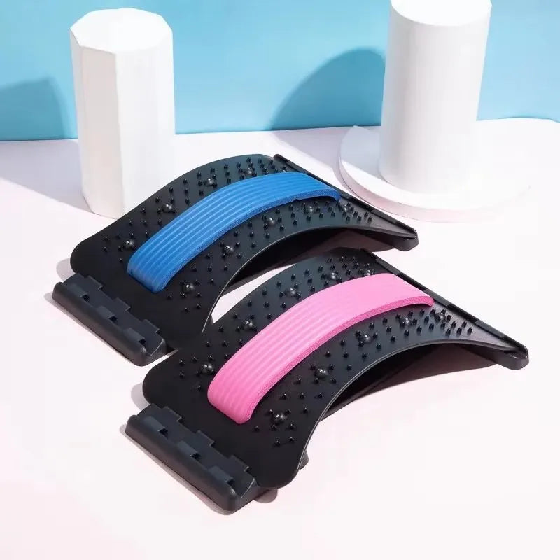 Lumbar Soothing Device To Relieve Pain Lumbar Stretcher Lumbar Massager Mat Yoga Fitness Pad Lumbar Vertebrae Back Corrector