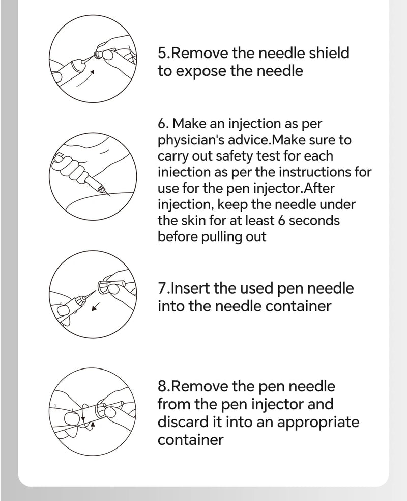 100pcs/box Insulin Pen Needle