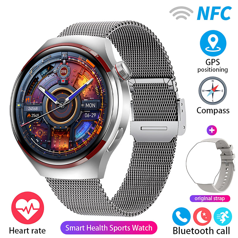 GT4 Pro Smart Watch with GPS & AMOLED Display