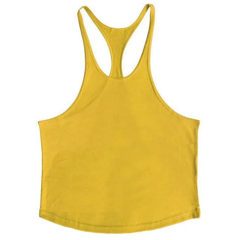 Men’s Plain Gym Fitness Muscle Tank Top