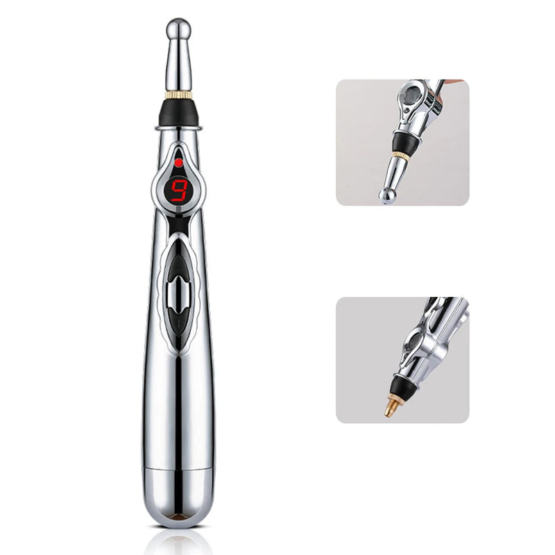 Electronic Acupuncture Pen ā Needle-Free Relief Through Meridian Therapy