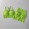 2 Pcs Yoga Sets Women High Waist Workout Outfits